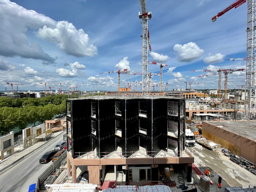 Crédit photo : chantier en mai 2022 – DR – photothèque Nexity