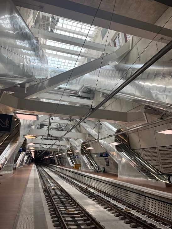 la nouvelle Gare de Neuilly – Porte Maillot