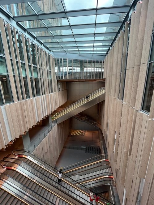 La gare de Saint-Denis Pleyel, point d'arrivée de la ligne 14 et pièce maîtresse du Grand Paris Expres