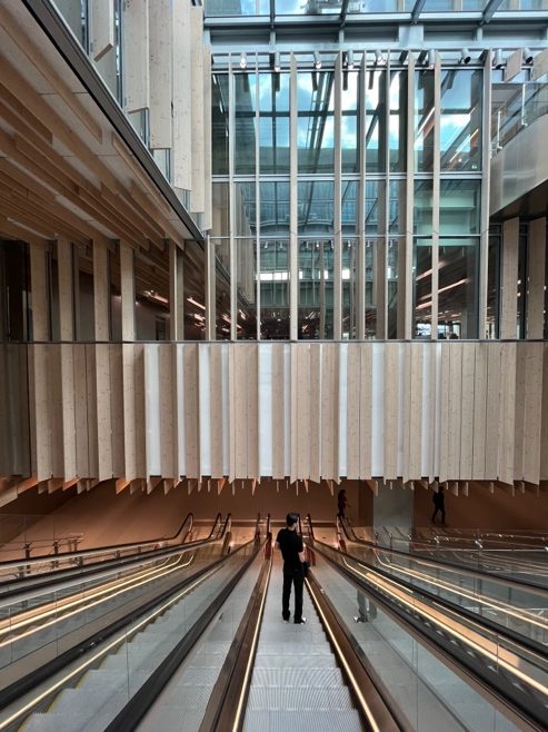 La gare de Saint-Denis Pleyel, point d'arrivée de la ligne 14 et pièce maîtresse du Grand Paris Expres