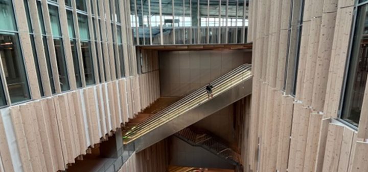 La gare de Saint-Denis Pleyel, point d'arrivée de la ligne 14 et pièce maîtresse du Grand Paris Expres