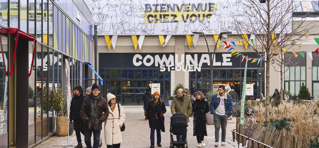 Pour Emma Vilarem, le recyclage urbain est une opportunité de réinventer le rapport à la ville. En illustration, la communale de Saint-Ouen.