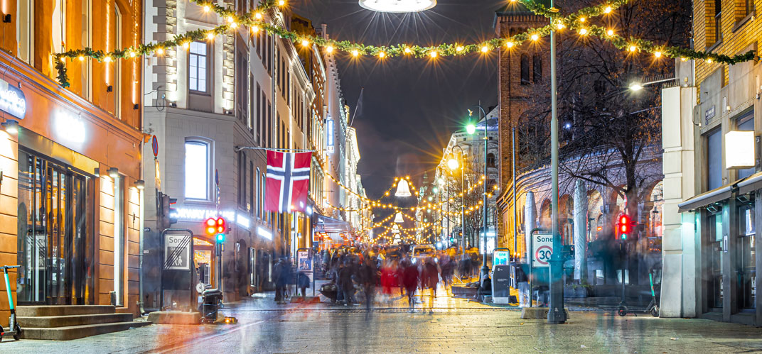 Vue de la capitale verte Oslo