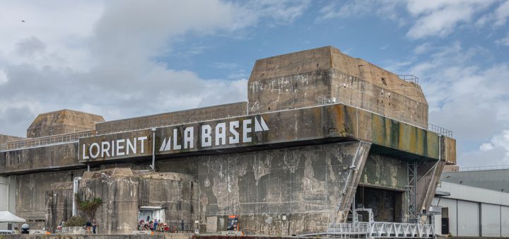 Vestiges de guerre : À Lorient, la base de Keroman a accueilli jusqu’à 30 sous-marins.