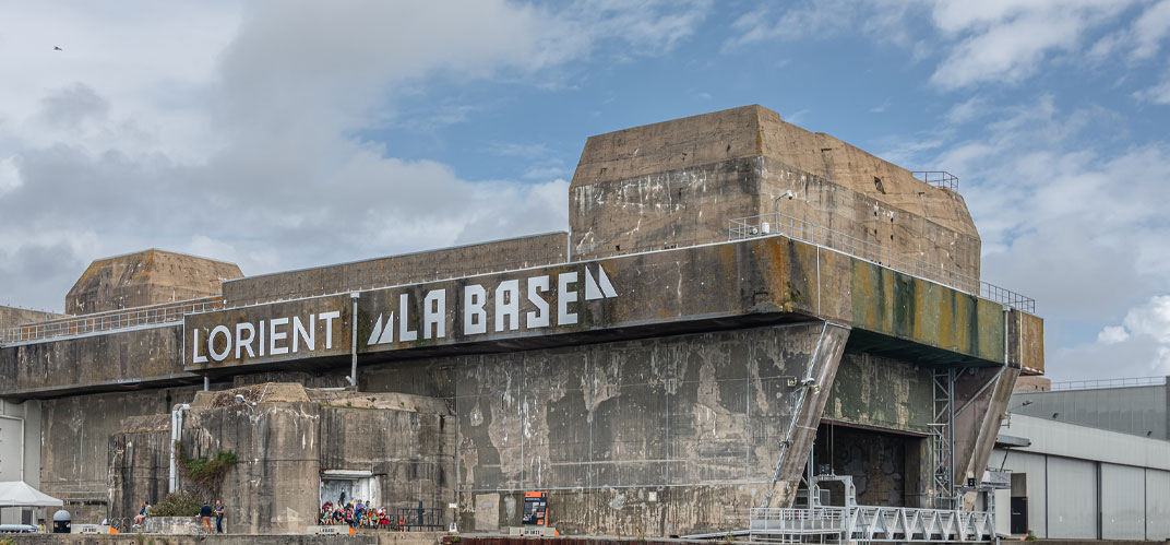 Vestiges de guerre : À Lorient, la base de Keroman a accueilli jusqu’à 30 sous-marins.