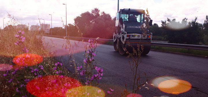 Enrobé végétale pour les routes à Montruile